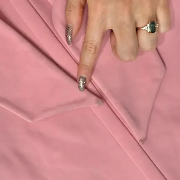 Ted Baker Pink Patron Front Tie Mini Sleeveless Dress size 5 / XL / 12 NEW Tags - Picture 6 of 16